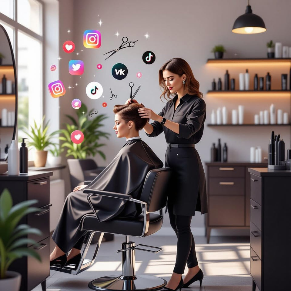Продвижение парикмахеров и салонов красоты